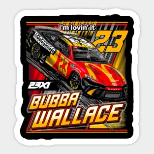 Bubba Wallace 23XI Lifestyle Sticker